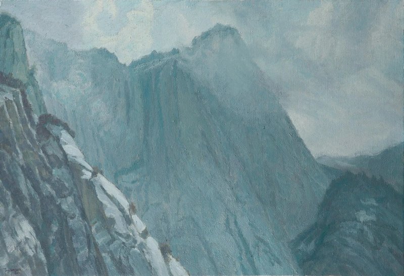 田学森 灵运 89&times;130cm 中国 油画 2012