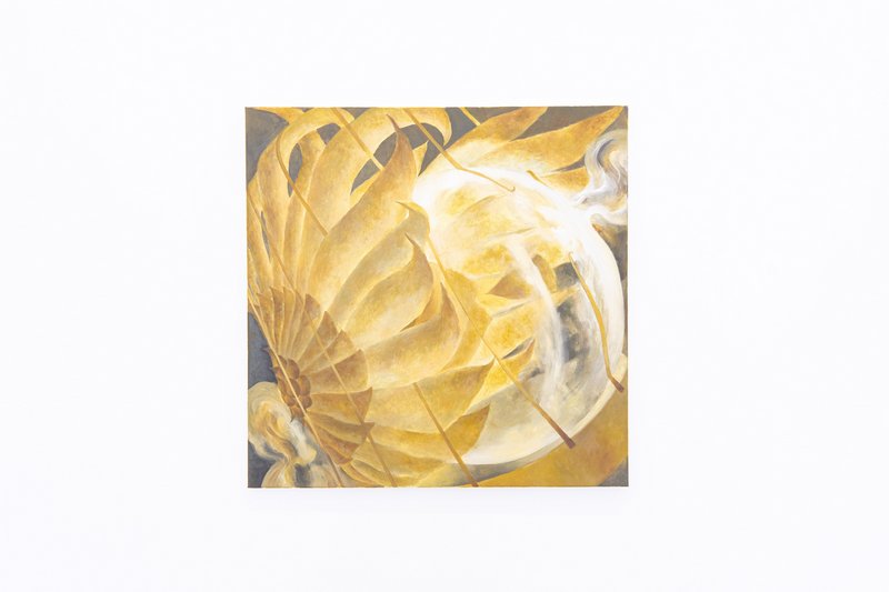 陈应松,《金笼》,布面油画,80 x 80 cm, 2025 —— 佳辰基金会收藏