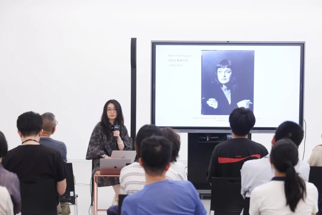 方小雅在讲座现场