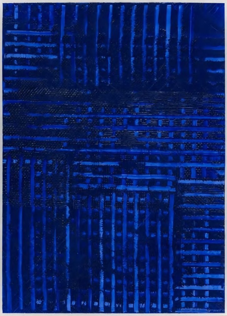 隋建国，《时间的海季风6#》 聚苯乙烯于法国康颂纸上 109x78cm 2023
