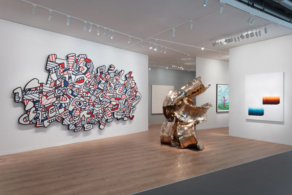 佩斯画廊于2026年巴塞尔艺术展的展位现场