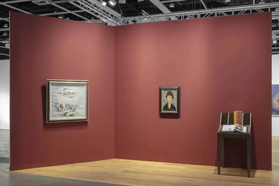 佩斯画廊展位，2026年巴塞尔艺术展香港展会现场，图片由佩斯画廊提供