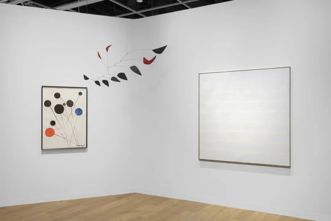 佩斯画廊展位，2026年巴塞尔艺术展香港展会现场，图片由佩斯画廊提供