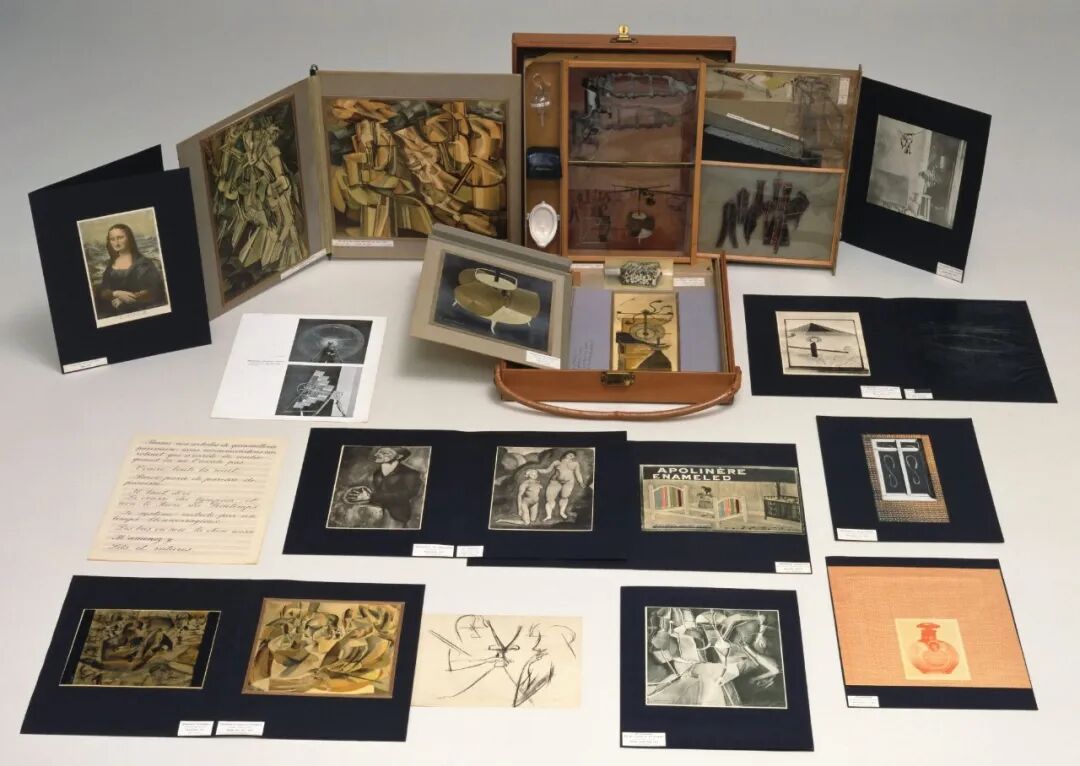 Marcel Duchamp. Box in a Valise (From or by Marcel Duchamp or Rrose Sélavy), 1935-41.