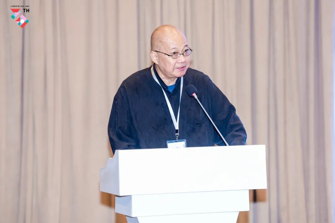中国文学艺术界联合会副主席、中国油画学会会长许江致辞