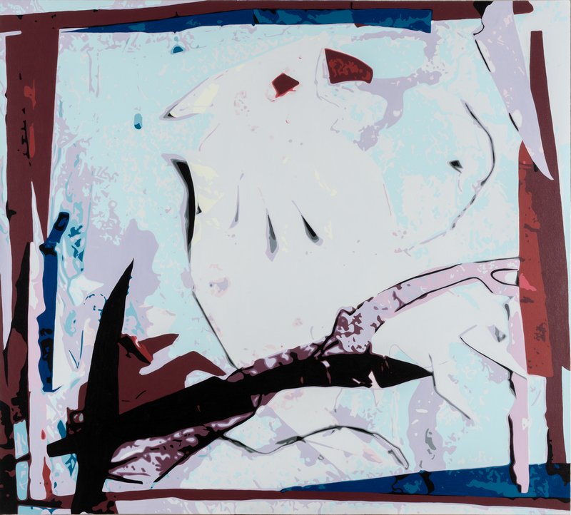 郭伟，《大鸟》 丙烯布面 180x200cm 2020
