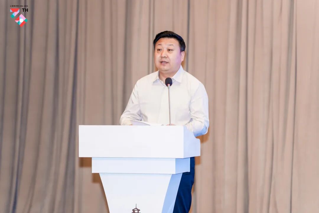 中国美术馆馆长潘义奎致辞