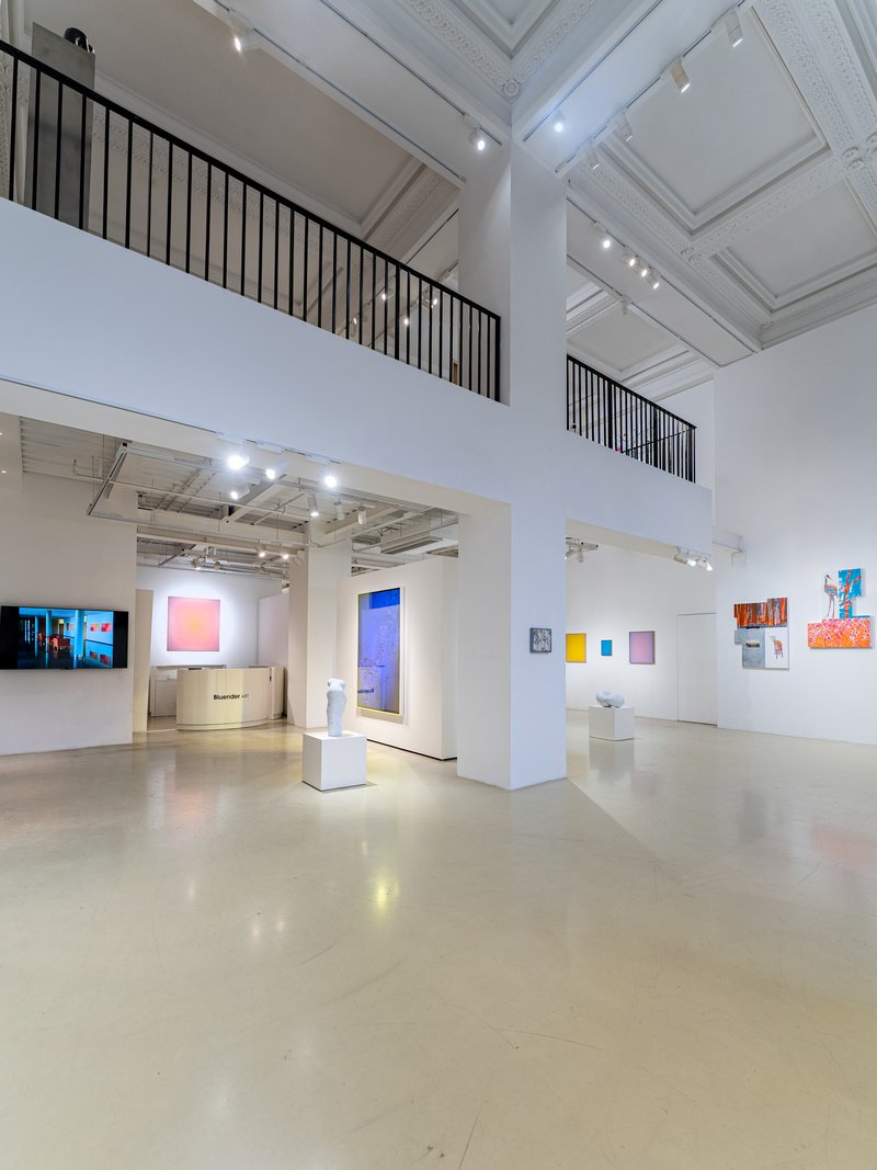 “虚与实”展览现场,2026.8.15-10.18,Bluerider ART 上海·外滩