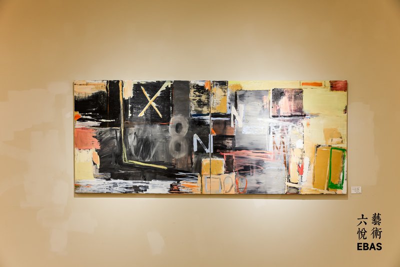 吕德安-纽约，纽约-布面油画-240x100cm-2016