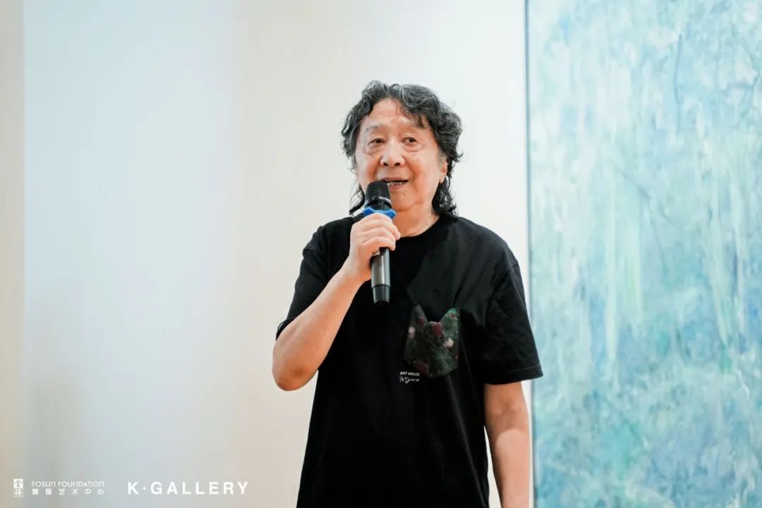 艺术家何多苓发言