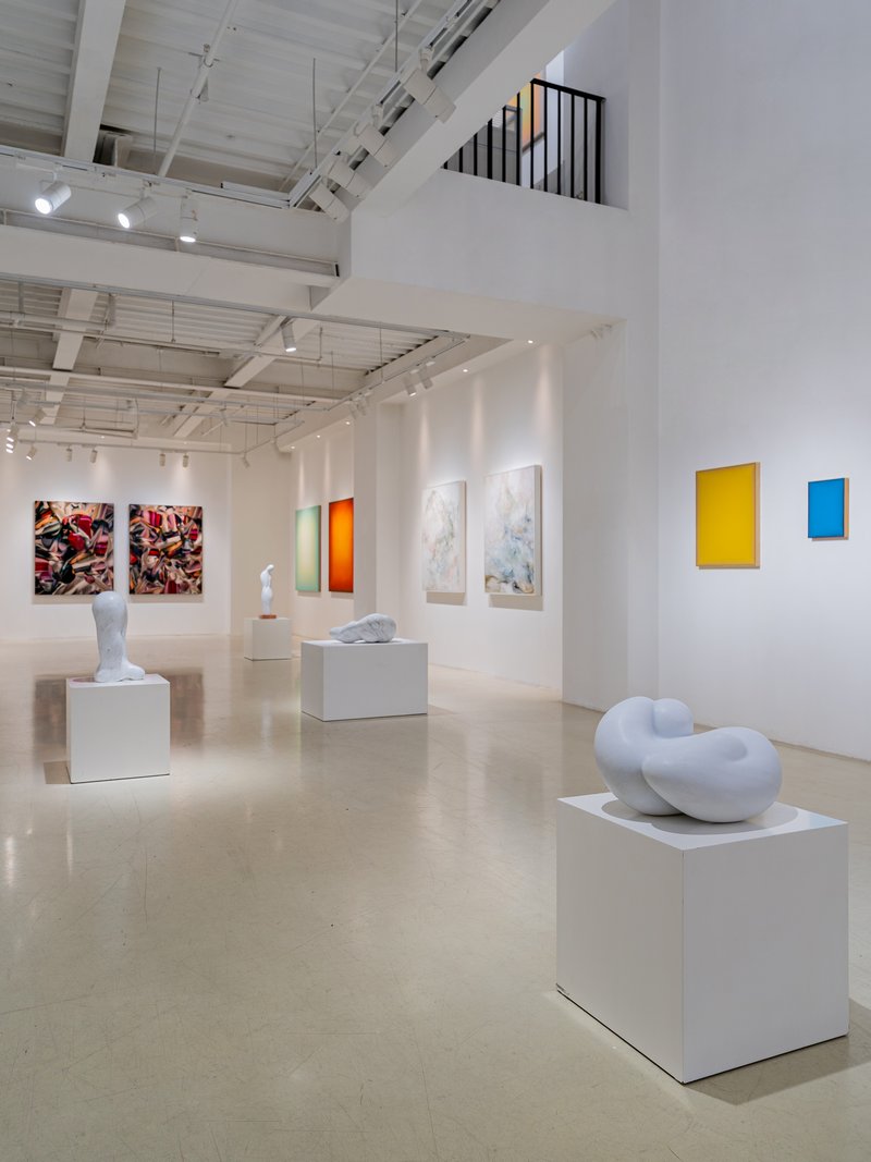 “虚与实”展览现场,2026.8.15-10.18,Bluerider ART 上海·外滩